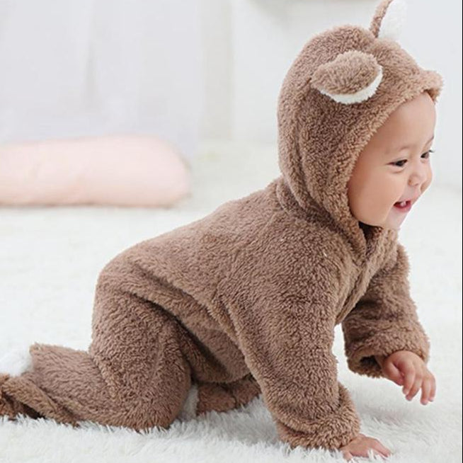 Cute Baby Winter Romper