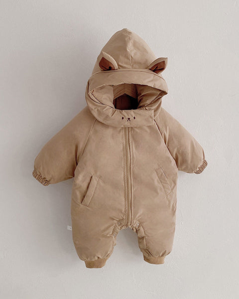 Baby Jumpsuit Baby Thick Winter Clothes